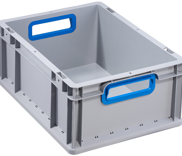 allit ProfiPlus EuroBox 417 transportkoffer, grijs/blauw