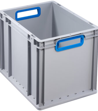 allit ProfiPlus EuroBox 432 transportbox, grijs/blauw