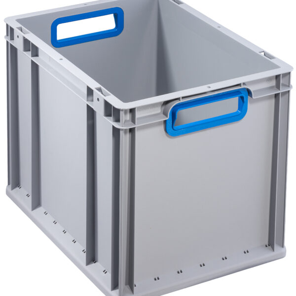 allit ProfiPlus EuroBox 432 transportbox, grijs/blauw