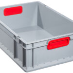 allit Transportbox ProfiPlus EuroBox 617, grijs/rood