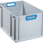 allit Transportbox ProfiPlus EuroBox 632, grijs/blauw