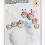 folia Honingraatpapier RAINBOW, 30-laags, 210 x 330 mm, natbestendig