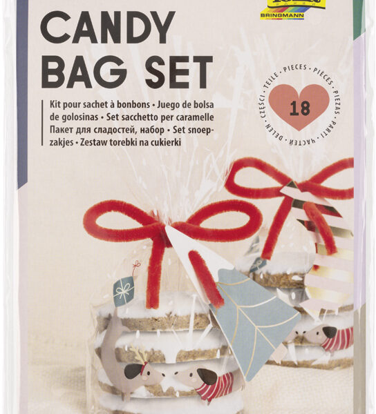 folia Snoepzakjes-set 'Merry Woofmas