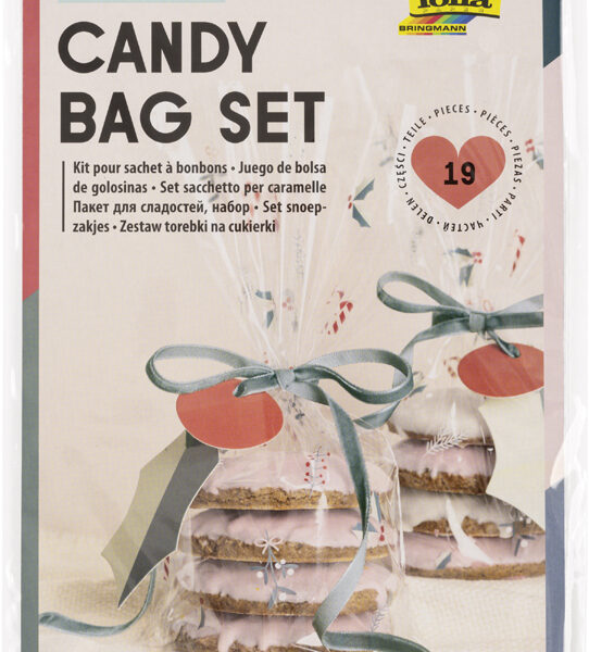 folia Snoepzakjes Set 'Floral Christmas