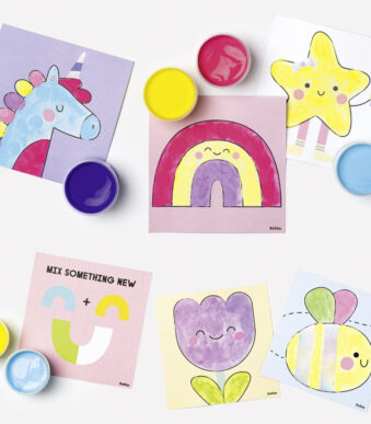 folia Vingerverf Set 'SWEET RAINBOW