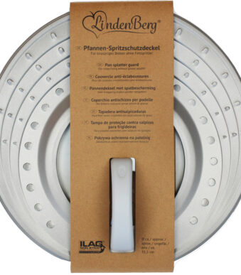 Linden Berg spatdeksel, rond, 315 mm, grijs