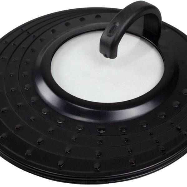 Linden Berg spatdeksel, rond, 315 mm, antraciet