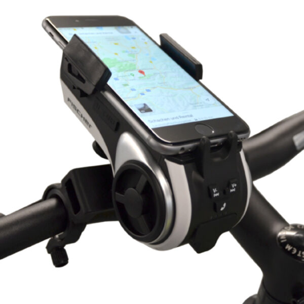 FISCHER Fiets smartphone houder, zwart