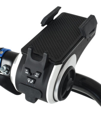 FISCHER Fiets smartphone houder, zwart