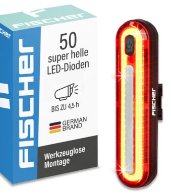 FISCHER fiets LED-achterlicht, 50 diodes