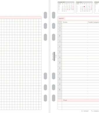 CHRONOPLAN Jaarset 2026, A5-formaat