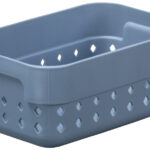 NHG Stapelmandje SEOUL ORGANIZER S, blauw