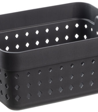 NHG Stapelmandje Seoul Organizer L zwart