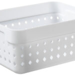 NHG Stapelmandje SEOUL ORGANIZER L, wit