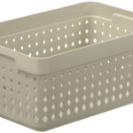 NHG Stapelmandje SEOUL ORGANIZER XL, beige