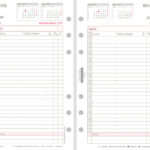 CHRONOPLAN Dagplanner 2026, 1 dag per pagina, Midi, 96 x 172 mm