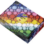 Folia Pompons mix glitter XL box, 300 g, gesorteerd