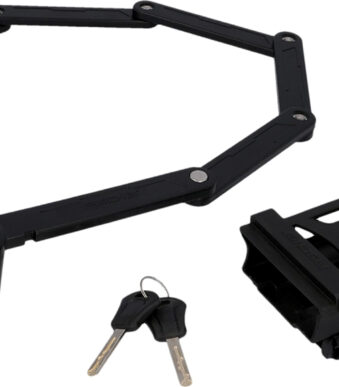 Fischer opvouwbare fietsketting XL met beugel, lengte: 1100 mm