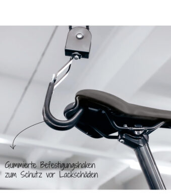 FISCHER Fietslift PROFIPLUS, draagkracht: 57 kg, zwart