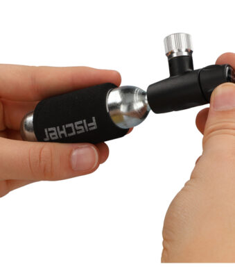 FISCHER fietspomp met CO2 patroon