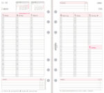CHRONOPLAN Weekplanner 2026, 1 week/2 pagina's, Midi, Kolommen