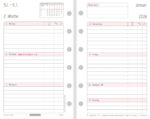 CHRONOPLAN Weekplanner 2026, 1 week/2 pagina's, Mini, Lijn