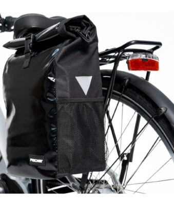 FISCHER bagagedragertas Kurier, zwart