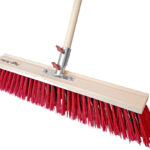 Peggy Perfect straatbezem 'Tiger' met houten steel, 600 mm