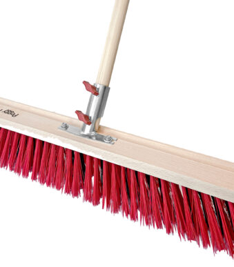 Peggy Perfect straatbezem 'Tiger' met houten steel, 600 mm