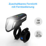 FISCHER fiets LED-voorlicht met grootlicht, 100 Lux