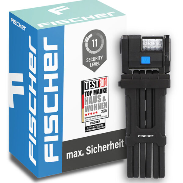 FISCHER opvouwbaar fietsslot PROTEC PLUS+ FN110