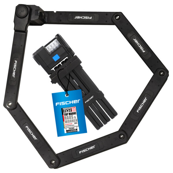 FISCHER opvouwbaar fietsslot PROTEC PLUS+ FN110