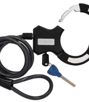 FISCHER kabelslot voor fiets met beugel, lengte: 1.200 mm