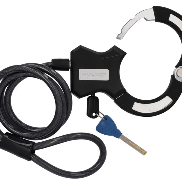 FISCHER kabelslot voor fiets met beugel, lengte: 1.200 mm