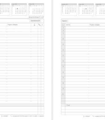 CHRONOPLAN Zakagenda Business Edition 2026, A5, zwart