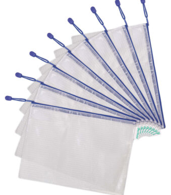 Djois door Tarifold Ritssluiting Zak, A4-formaat, blauw