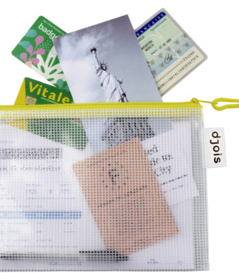 Djois by Tarifold ritsmap, DIN A4-formaat, geel