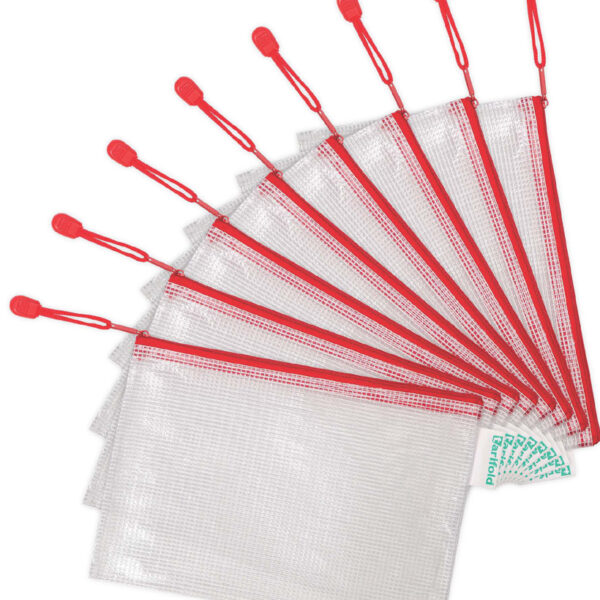 Rijgsluitingmap djois by tarifold, A5-formaat, rood