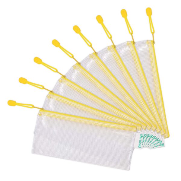 Djois by Tarifold ritssluiting-envelop, DIN-lang formaat.