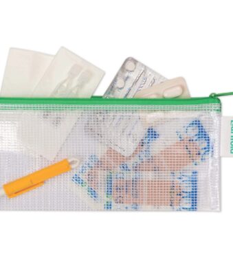 Djois by Tarifold ritssluiting-envelop, DIN-lang formaat.