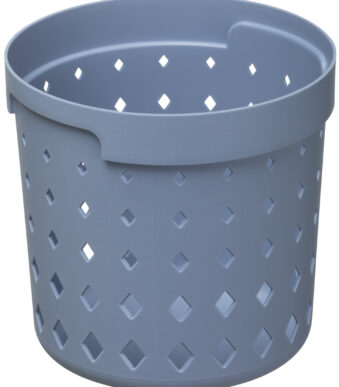 NHG opbergmand Seoul Round Organizer M, PP, blauw