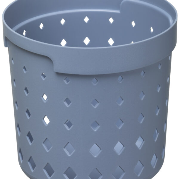 NHG opbergmand Seoul Round Organizer M, PP, blauw