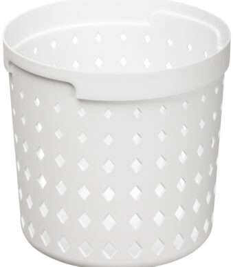 NHG Opbergmand SEOUL ROUND ORGANIZER L, PP, wit