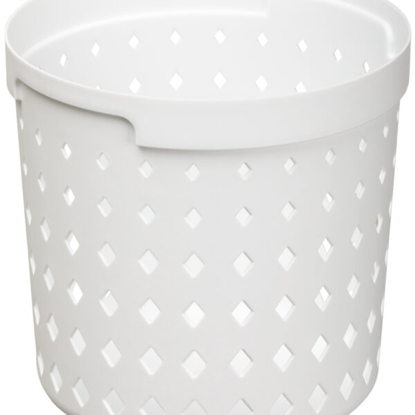 NHG Opbergmand SEOUL ROUND ORGANIZER L, PP, wit