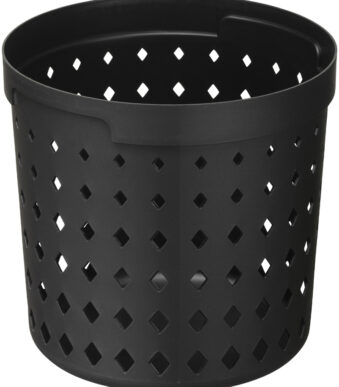 NHG Opbergmand SEOUL ROUND ORGANIZER L, PP, zwart