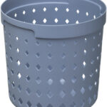 NHG opbergmand SEOUL ROUND ORGANIZER L, PP, blauw