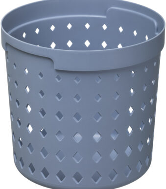 NHG opbergmand SEOUL ROUND ORGANIZER L, PP, blauw