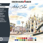 EBERHARD FABER Zeskantige kleurpotloden Artist Color, etui met 24 stuks
