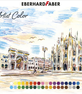 EBERHARD FABER Zeskantige kleurpotloden Artist Color, etui met 36 stuks
