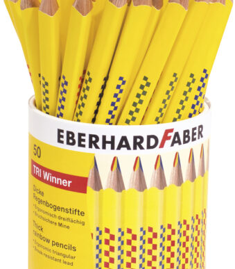 EBERHARD FABER Regenboogpotlood TRI WINNER, koker 50 stuks